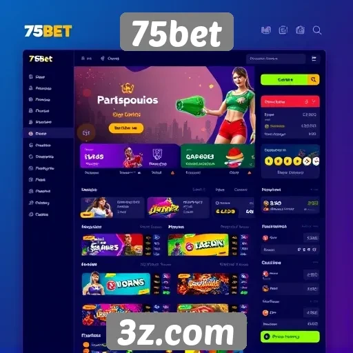 Avaliação da interface do 75bet para novos jogadores